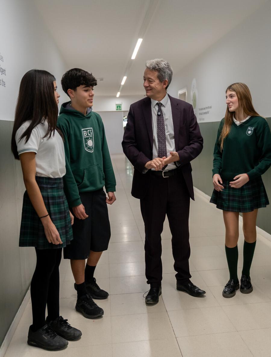 colegio britanico con A levels